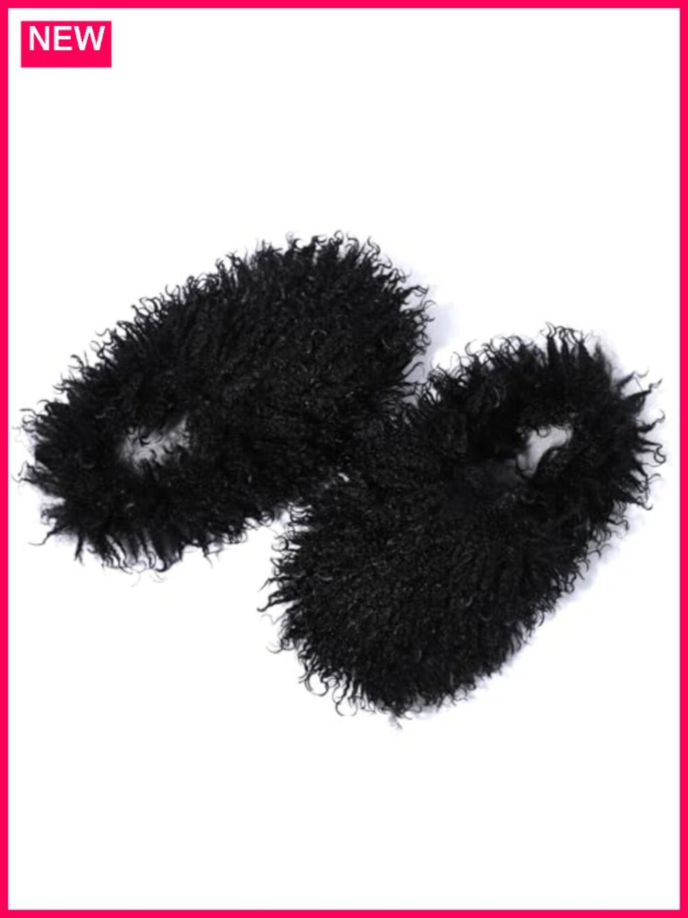 Fluffy Faux Fur Slippers for Women Non-Slip Memory Foam Slides